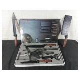 6-Piece Kitchen Knife Set with Accessories 6-Piece Kitchen Knife Set with Accessories