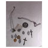 Religious Necklace Charms