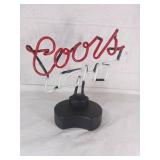 Coors Light Neon Tabletop Light