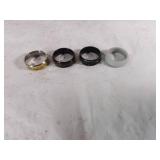 4 Menï¿½s Fashion Wedding Rings