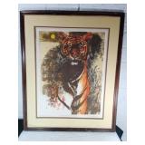 Framed Hand-Colored Art Print 101/250