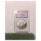 2014S IGS MS70 American Eagle Silver Dollar
