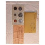 1961 Philadelphia Mint Uncirculated Coin Proof Set