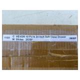 Vevor 10 Pairs 24 Inch Soft Close Drawer Slides