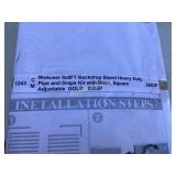 Backdrop Stand 8x8FT Adjustable Pipe and Drape Kit