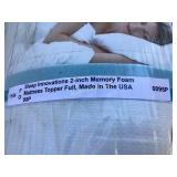 Sleep Innovations 2-Inch Memory Foam Topper