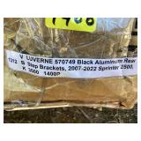 Luverne Black Aluminum Step Brackets