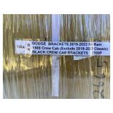 Black Brackets for 2019-2023 Ram 1500 Crew Cab