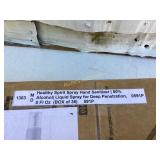 Case of 36 Healthy Spirit Hand Sanitizer 8 Fl Oz B