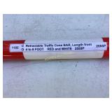 Retractable Traffic Cone Bar, 4-6 Feet