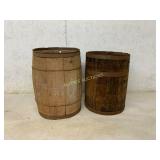 Wooden Storage Barrels