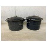 Enamel-Coated Metal Stock Pots