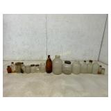 17 Glass Bottles and Jars