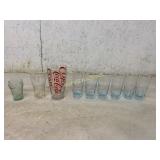9 Coca-Cola and Drink Glasses