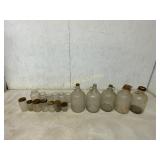 18 Glass Bottles and Jars
