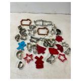 Metal and Plastic Cookie Cutters
