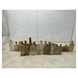 25 Antique Glass Bottles