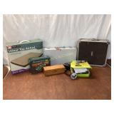 Airbed, GPS, and Cases