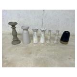 7 Decorative Holders and Vase
