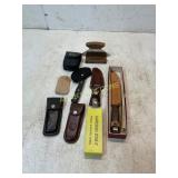 Knives and Salmon Skinner Tools