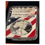 2018 W Silver Eagle PF70 Ultra Cameo