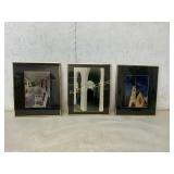3 Framed Photography Prints