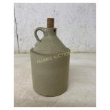 Stoneware Jug with Cork Stopper