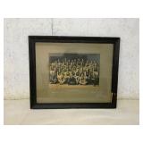 Framed Harvard University Gymnasium Team Photo