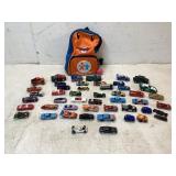 49 Die-Cast Toy Cars with Backpack