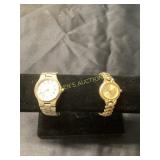 Two Ladiesï¿½ Wristwatches, Gold-Tone