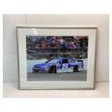 Framed Photograph of NASCAR No. 24 Car