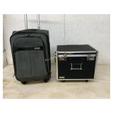 Rolling Suitcase and Hard Shell Equipment Case