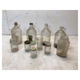 10 Glass Jugs and Jars with Lids