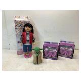 Kindred Hearts Doll, Yoda Figure, and Swim Masks