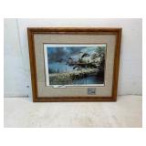 Framed Ken Zylla Print with Stamp