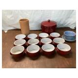 15 Various Ceramic Kitchenware Pieces