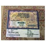 Zephyr Agra Ivory Runner Rug