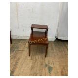 Two-Tier Wooden Side Table