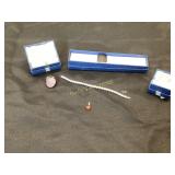 Jewelry Set with Ring, 925ï¿½ Pendant, and Bracelet