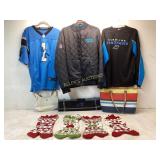 Carolina Panthers Themed Lot With Accessories