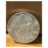 1996 American Silver Eagle .999 Fine Silver