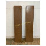 Two Folding Table Bench Seats