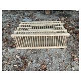 Wooden Slatted Animal Cage or Transport Crate