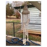 Hanging Seashell Beaded Decorative Chandelier