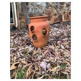 Terracotta Strawberry Planter Pot with Openings