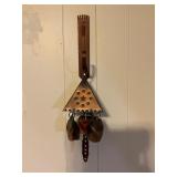Copper Decorative Wall Hanger With Bells