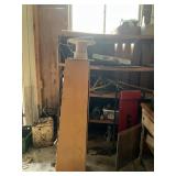 Garage Shelves with Miscellaneous Tools and Suppli