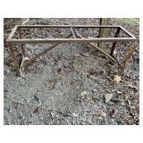 Rectangular Metal Frame Table Base