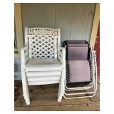 Stackable Plastic Chairs and Folding Lounge Chairs