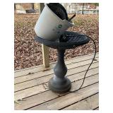 Metal Pedestal Fountain with Pump Components